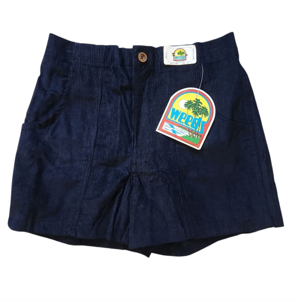Weedz Vintage Dark Blue Women's Shorts 32